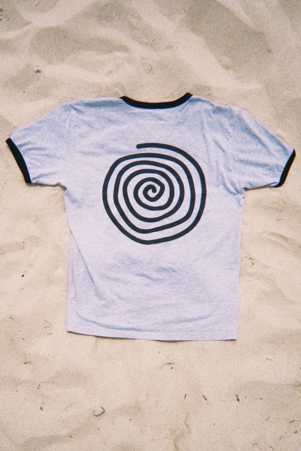 CLASSIC SPORT GREY RINGER TEE