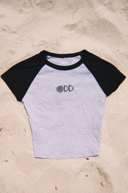 CLASSIC SPORT GREY RAGLAN BABY TEE