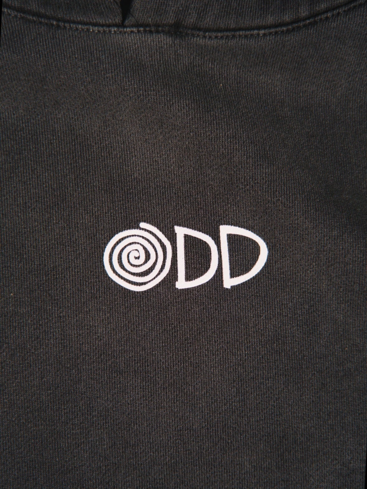 CLASSIC CHARCOAL SPIRAL HOODIE