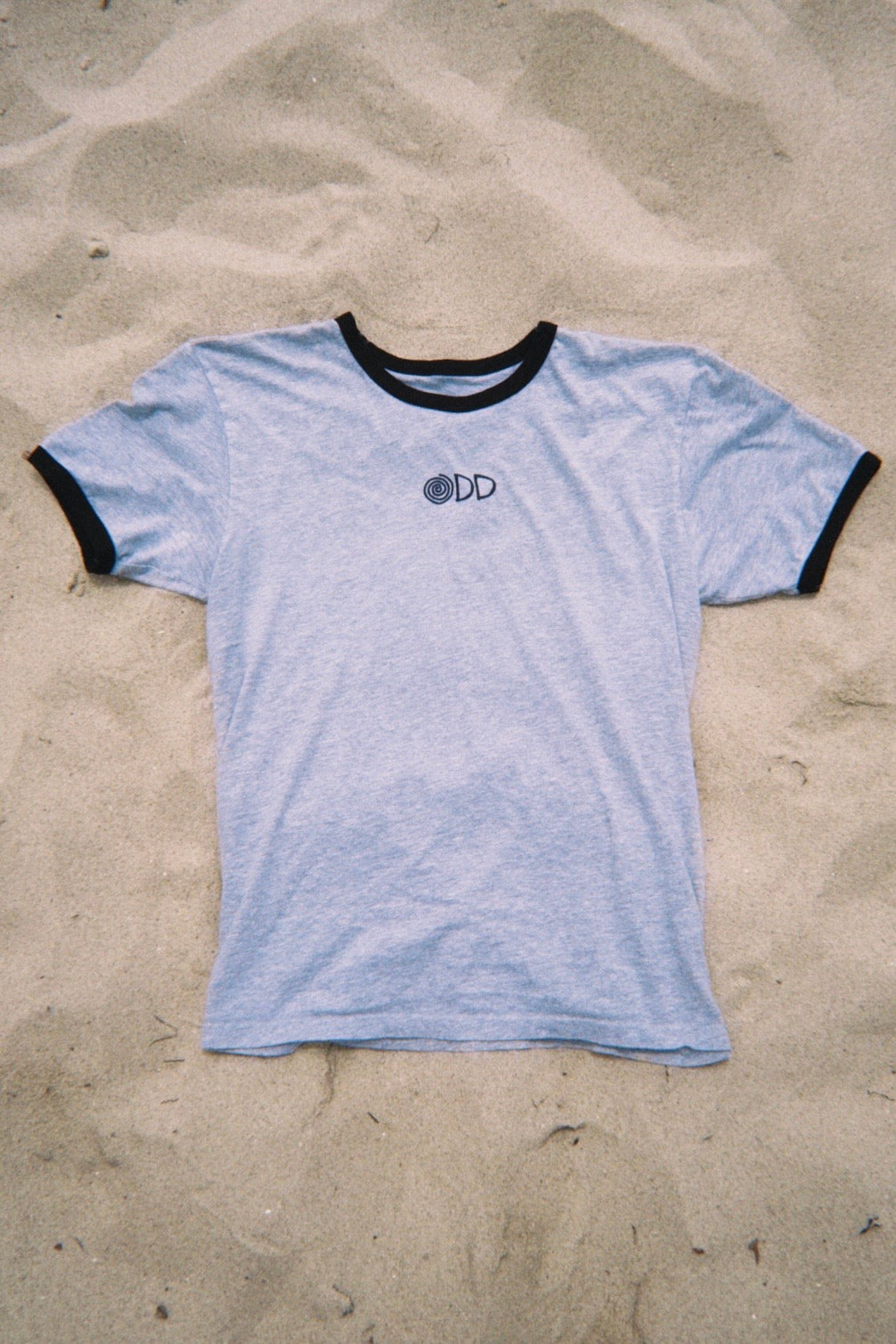 CLASSIC SPORT GREY RINGER TEE