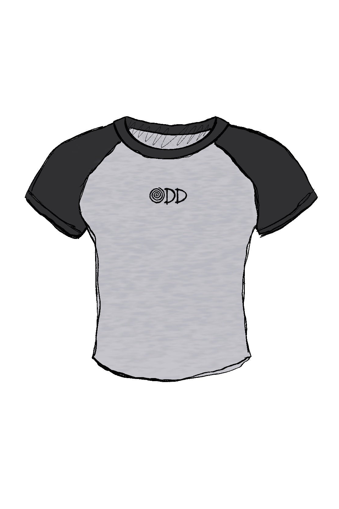 CLASSIC SPORT GREY RAGLAN BABY TEE