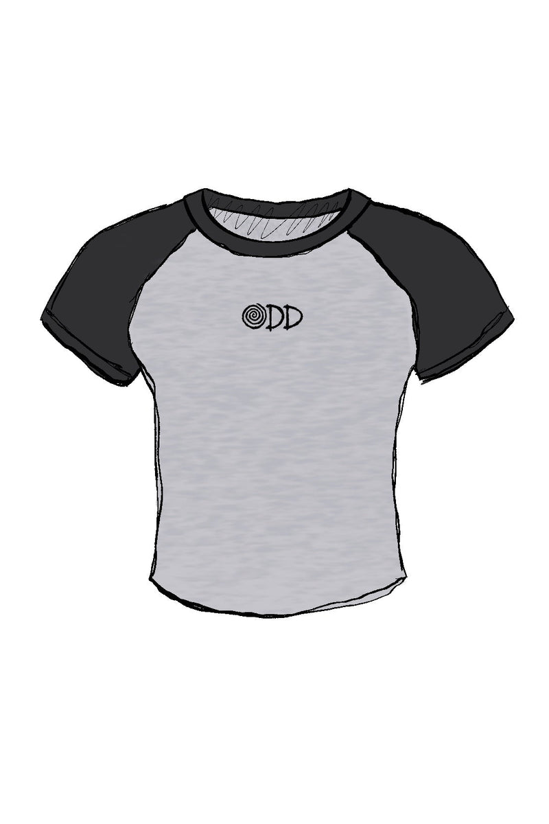 CLASSIC SPORT GREY RAGLAN BABY TEE