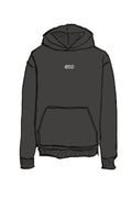 CLASSIC CHARCOAL SPIRAL HOODIE