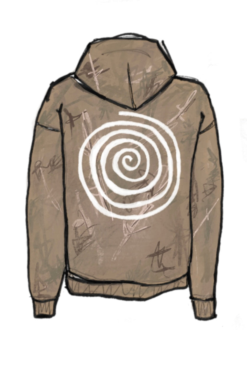 CLASSIC CAMO SPIRAL HOODIE