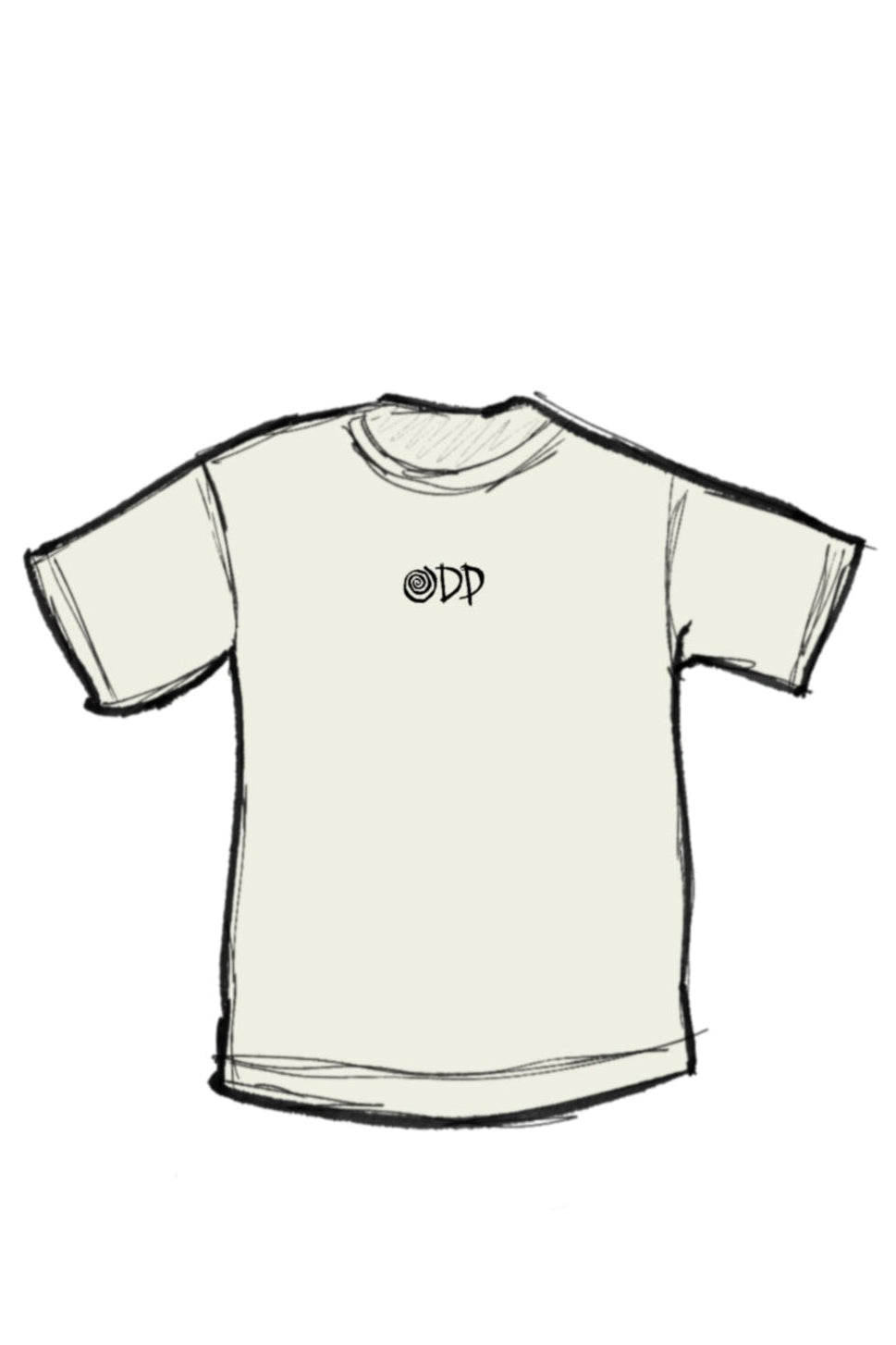CLASSIC OFF WHITE SPIRAL TEE