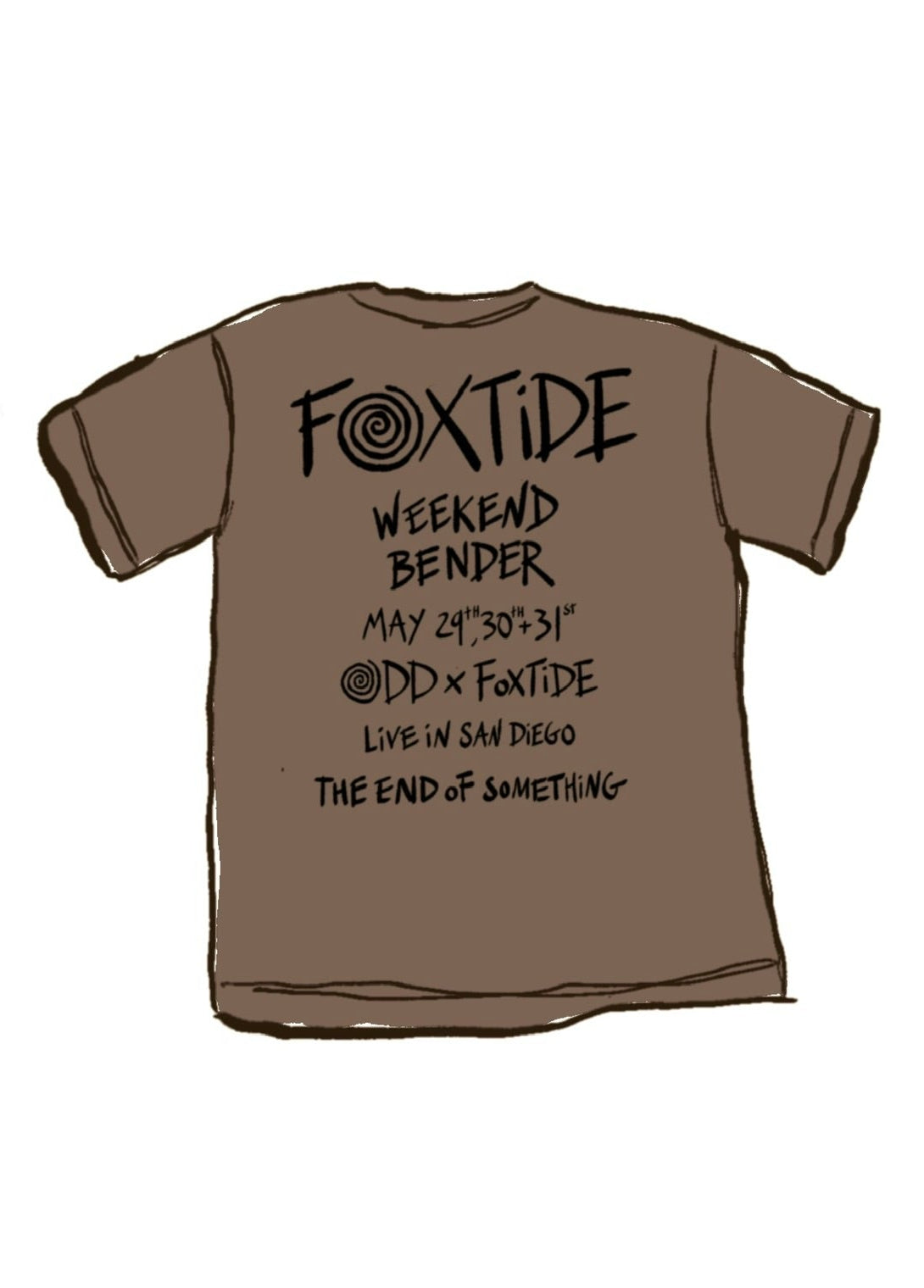 ODD X FOXTIDE SD TEE