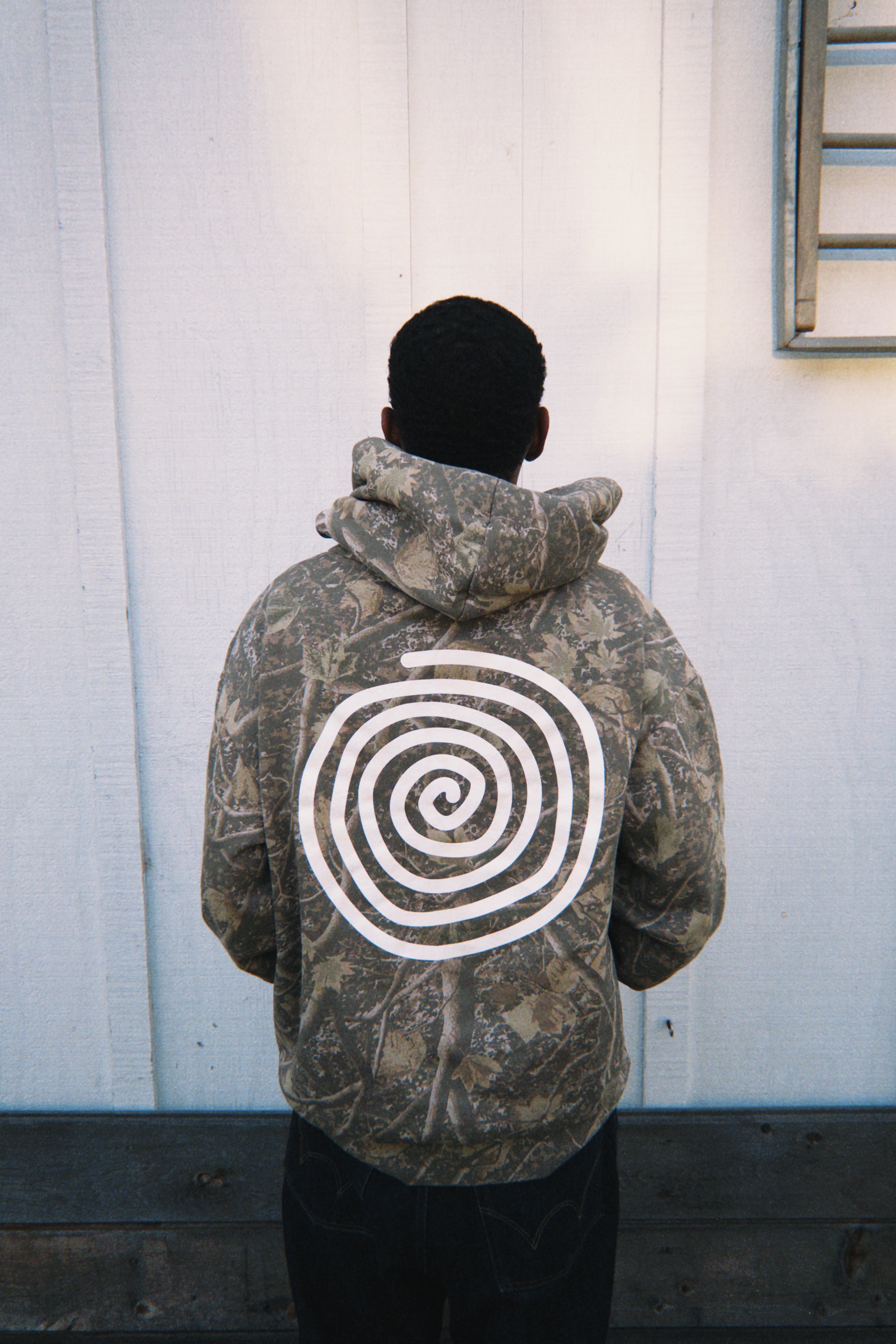 CLASSIC CAMO SPIRAL HOODIE